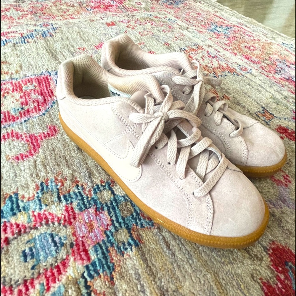 Nike suede sneakers